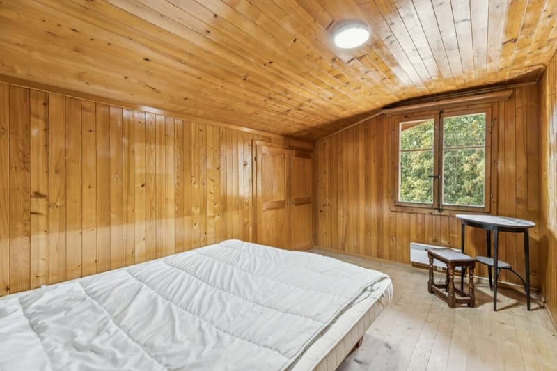 Grosses 7-Zimmer Chalet mit Einliegerwohnung und wunderbarer Weitsicht in Château-d'Oex VD (10)