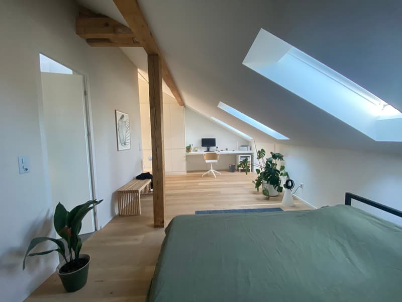 Charmante Dachwohnung mit Altbau-Charme im Herzen von Bern (7)