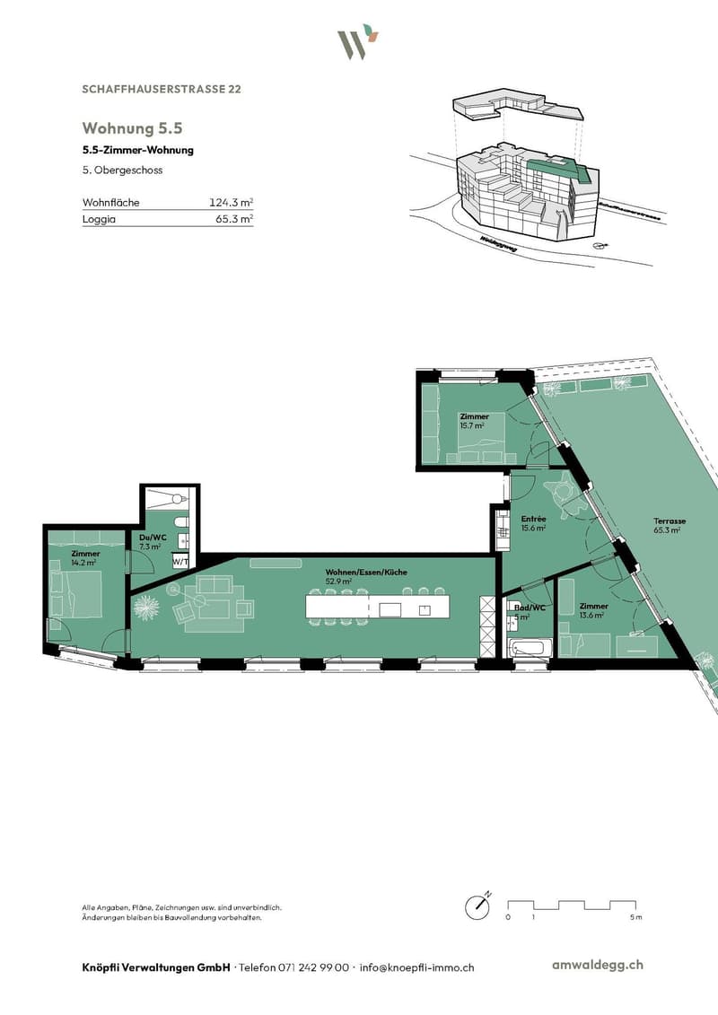 Grundriss Wohnung