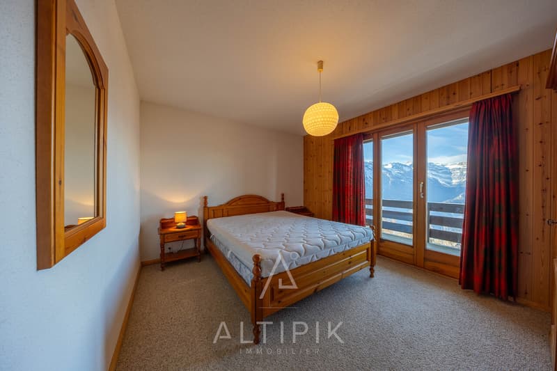 Appartement au calme à 500m de la télécabine, vue incroyable (5)