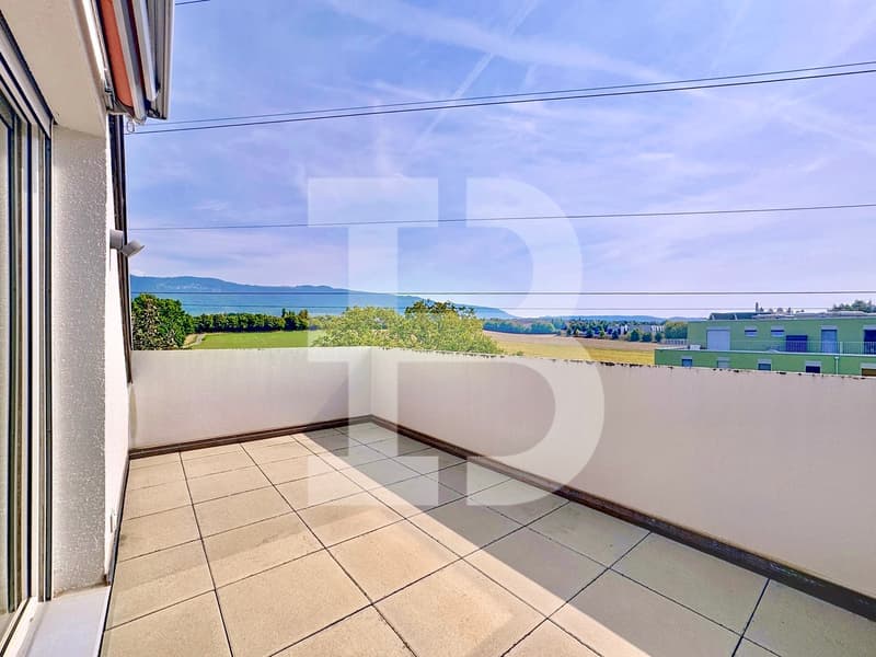 Charmant 3,5 pièces en attique 1 chambre - 1 mezzanine - 2 terrasses (6)