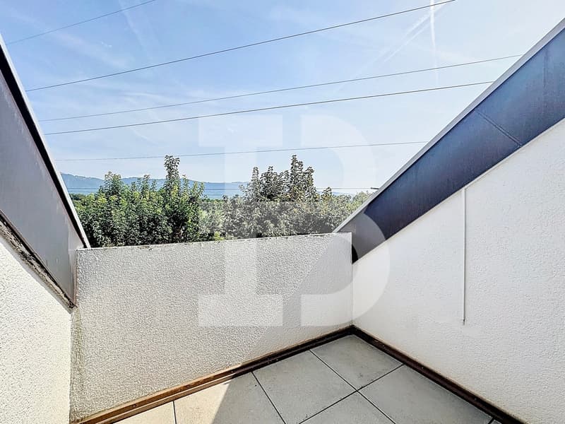 Charmant 3,5 pièces en attique 1 chambre - 1 mezzanine - 2 terrasses (9)