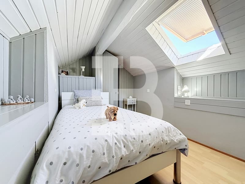 Charmant duplex en attique avec deux chambres (9)