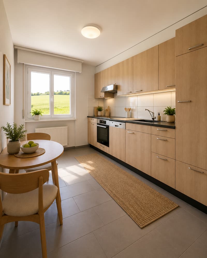 Charmant appartement de 3,5 pièces de 83m2 à Vuisternens-en-Ogoz (2)