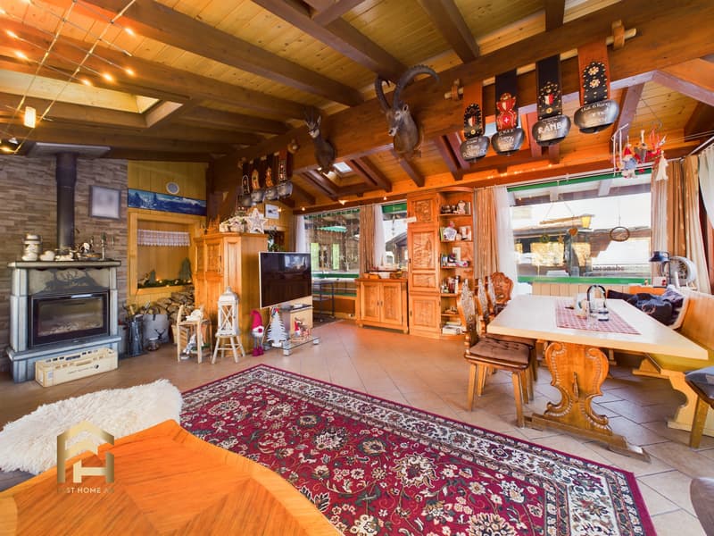 Ristorante di montagna unico con vista mozzafiato a Grächen (5)