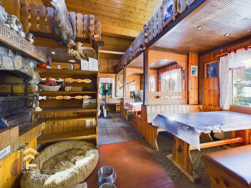 Ristorante di montagna unico con vista mozzafiato a Grächen (2)