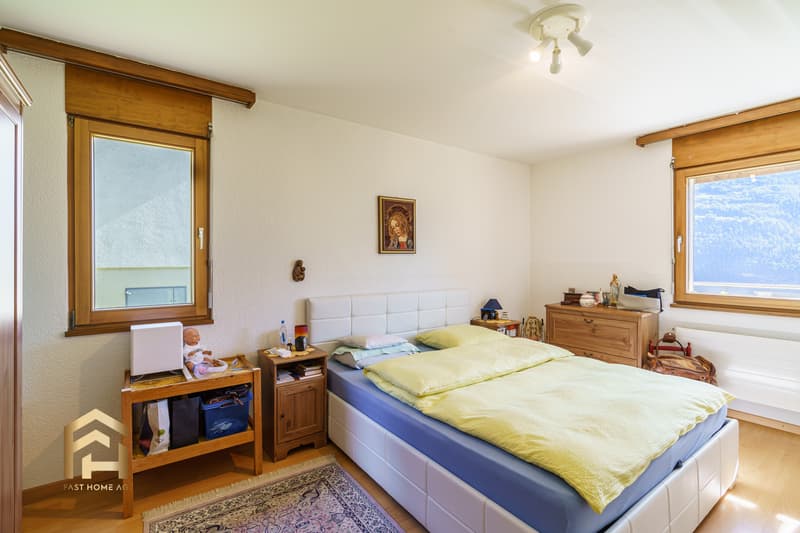 Appartamento soleggiato di 2,5 locali con vista panoramica a Hohtenn (6)