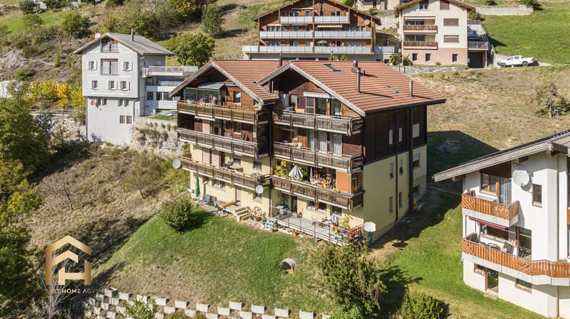 Appartamento soleggiato di 2,5 locali con vista panoramica a Hohtenn (10)