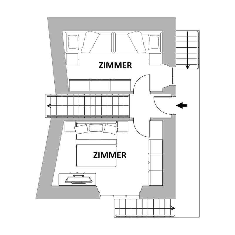 Plan 3.5 Zimmer-Wohnung Erdgeschoss (5000x5000)