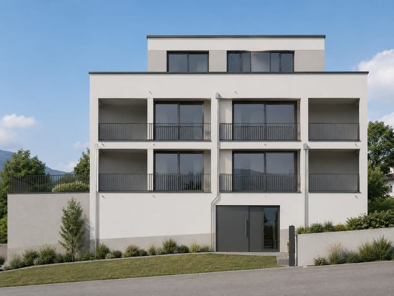 Attraktiv gelegene 4.5 Zimmerwohnung im Erdgeschoss West (1)