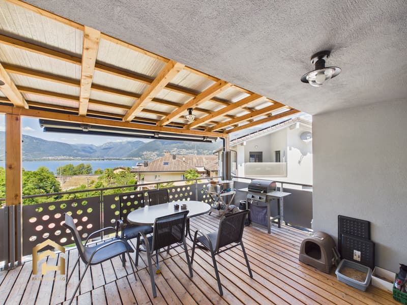 Eine Villa. Vier Wohneinheiten. Ihr Logenplatz über dem Lago Maggiore. (6)