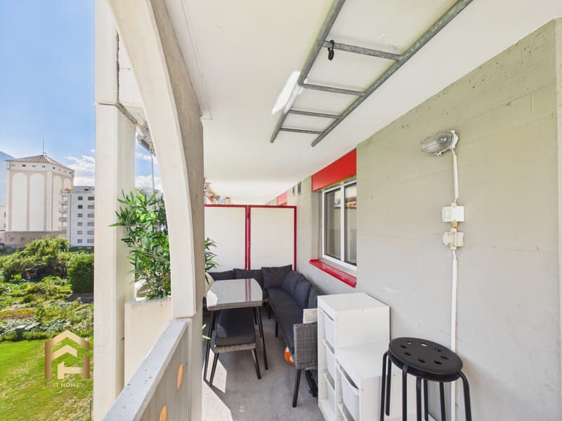 Balkon Südsicht