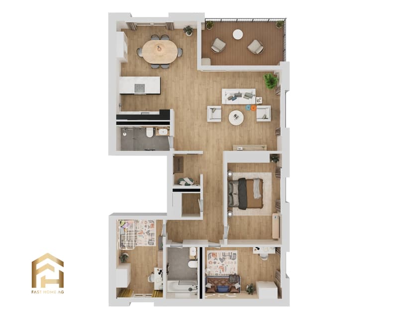 3D Grundriss