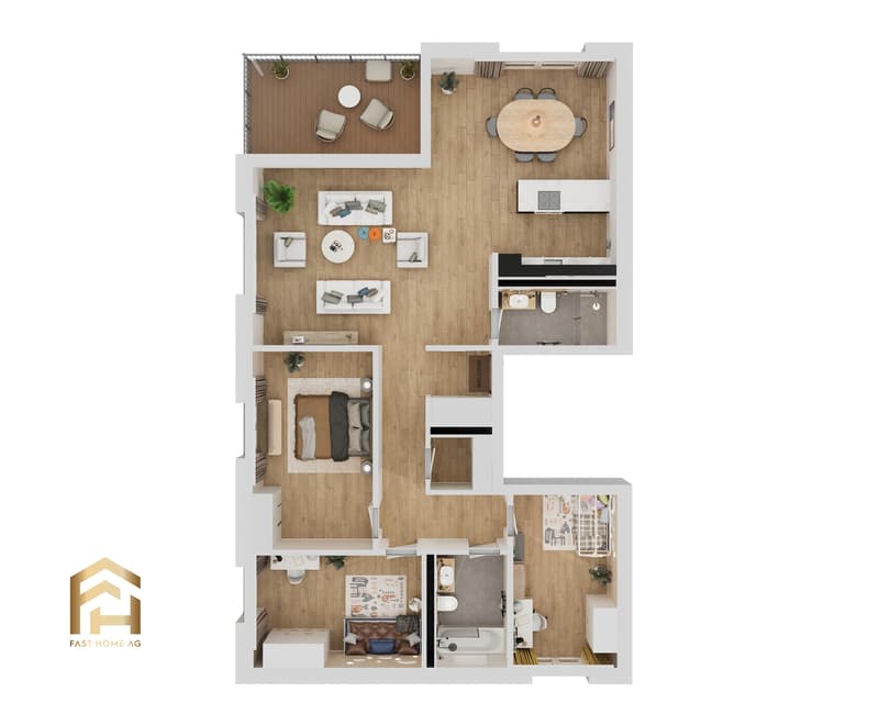 3D Grundriss