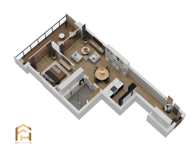 Erstbezug MFH Imbach 2.5 Zimmerwohnung (4)