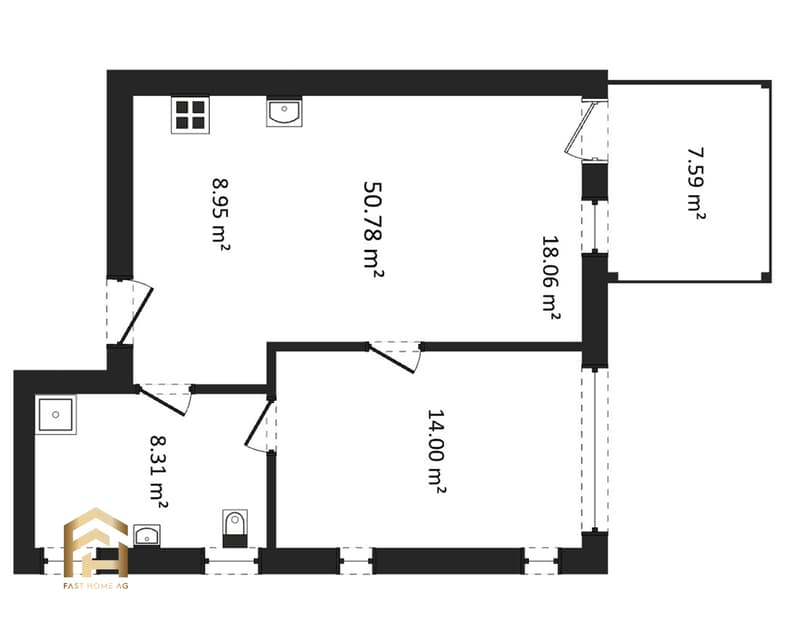 Grundriss 2D