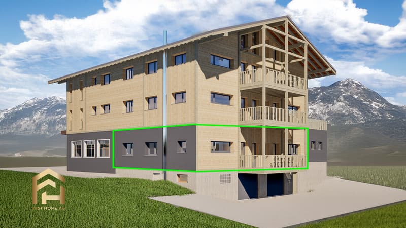 Wohnung 1 - 3.5 ZWG