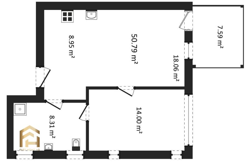 Grundriss 2D