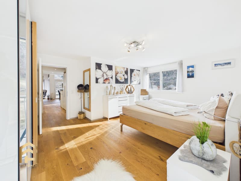 Duplex - untere Ebene - Schlafzimmer