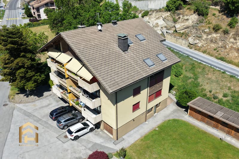 Zentrale 4.5 ZWG in bester Lage in Baltschieder mit Garten und Garage (1)