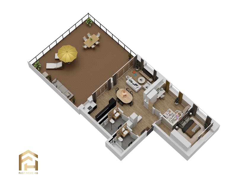 Erstbezug Attika Nord 3.5 Zimmerwohnung (7)