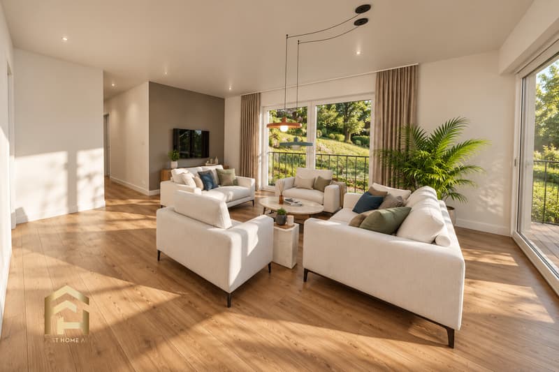 Neubau 4.5 Zimmerwohnung im Erdgeschoss mit Gartensitzplatz (2)