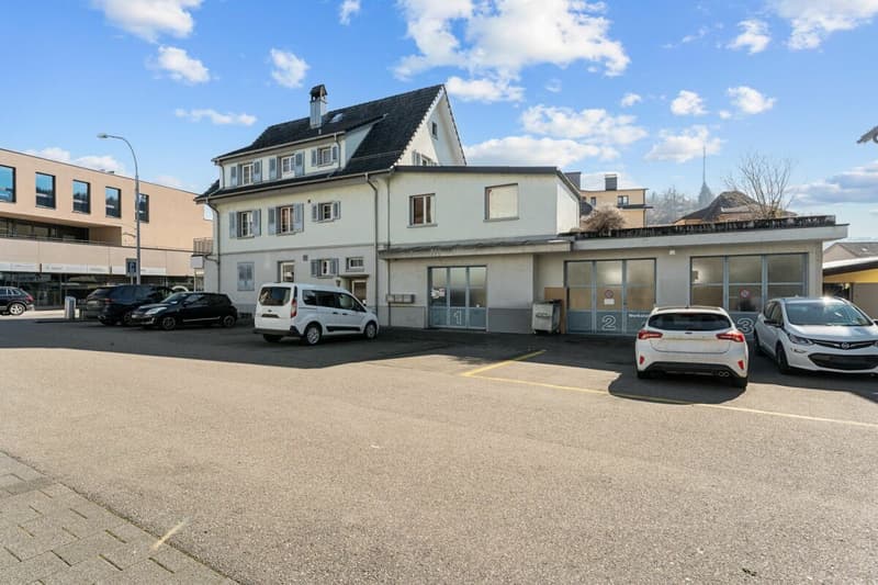 Maison d'habitation et de commerce en centre-ville de Wolhusen (2)
