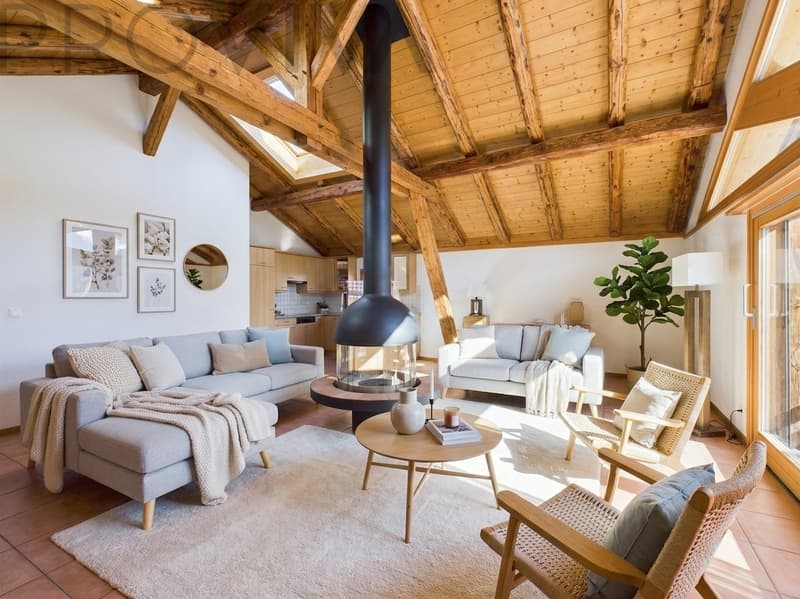 Walliser Juwel - Chalet mit Studio & Panorama-Terrasse (2)