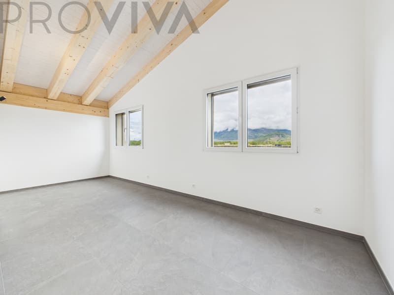 Stilvolle Neubauvillen im Stockwerkeigentum (PPE) im Wallis VILLA A (4)