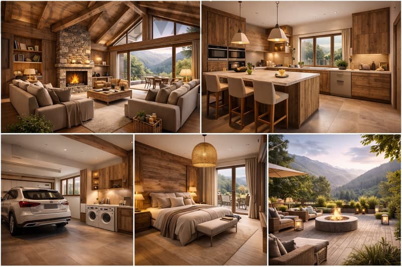 Haus A Choëx - Neubau-Chalet mit Terrasse & Flexibilität (3)