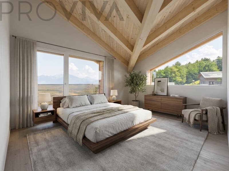Haus A Choëx - Neubau-Chalet mit Terrasse & Flexibilität (4)