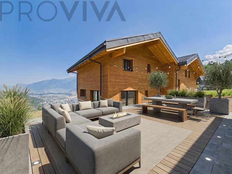 Haus B Choëx - Neubau-Chalet mit Terrasse & Flexibilität (4)