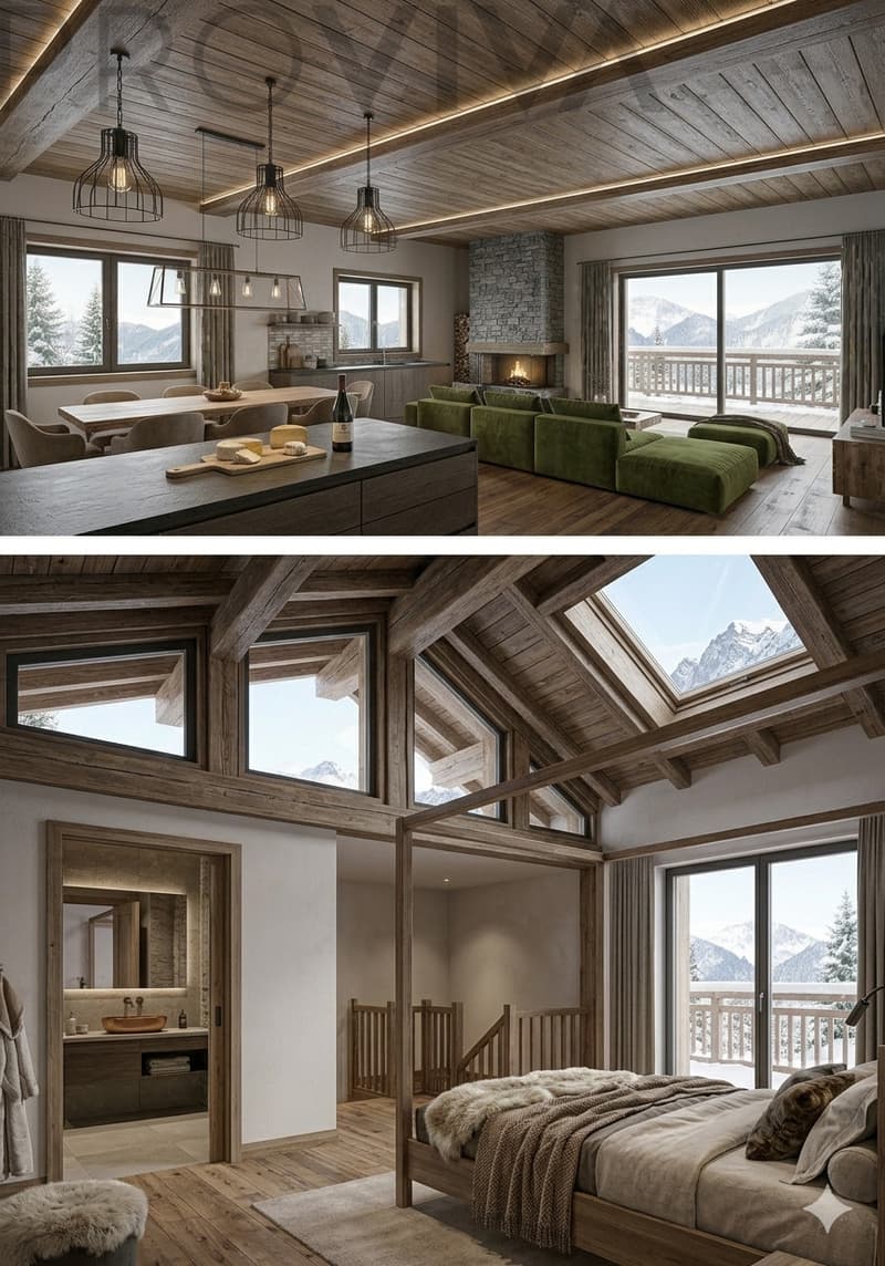 Haus B Choëx - Neubau-Chalet mit Terrasse & Flexibilität (3)