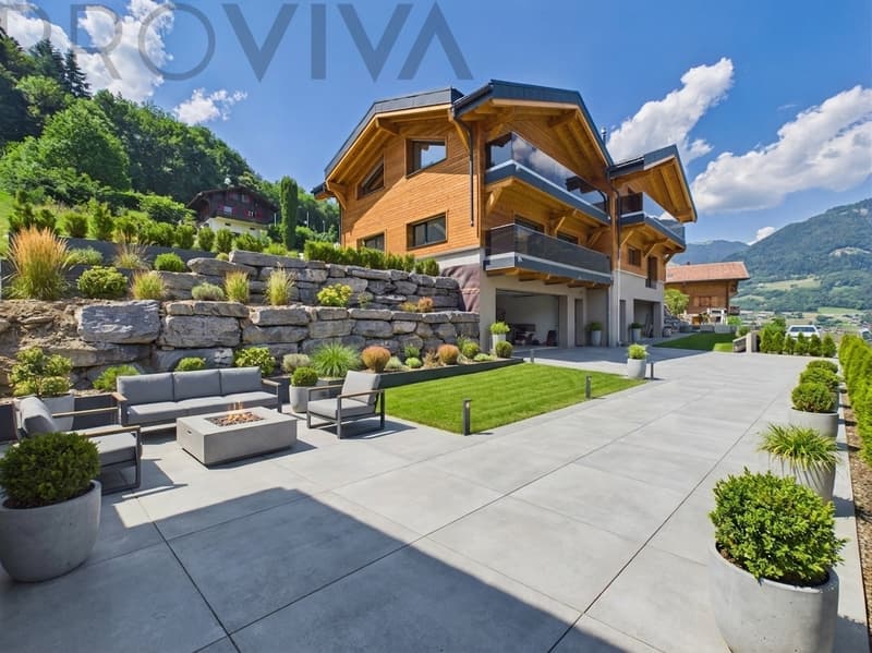 Haus B Choëx - Neubau-Chalet mit Terrasse & Flexibilität (2)