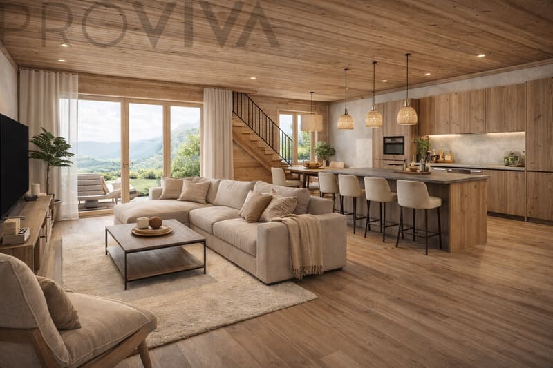 Haus B Choëx - Neubau-Chalet mit Terrasse & Flexibilität (2)