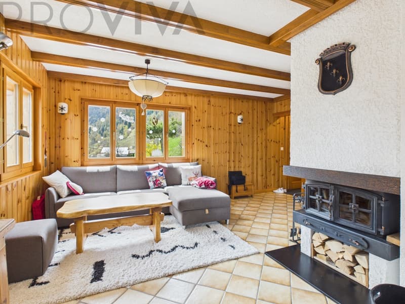 chalet im Val d'Hérens - Aussicht, Charme & Nähe zu den Skigebieten (4)