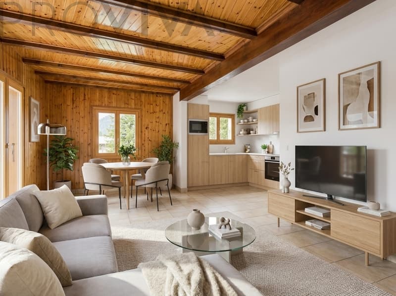 Alpines Wohnglück - Chalet mit Wellness-Oase und Bergblick (7)