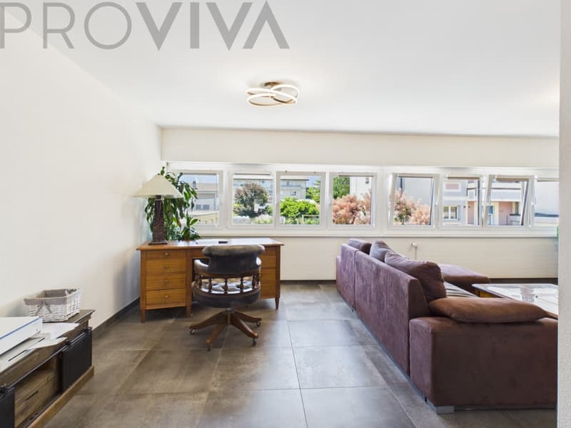 Einzigartige Wohnung mit eigener Terrasse (92 m²) im Herzen von Fully (4)