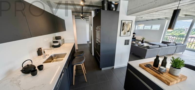 Cuisine moderne avec îlot