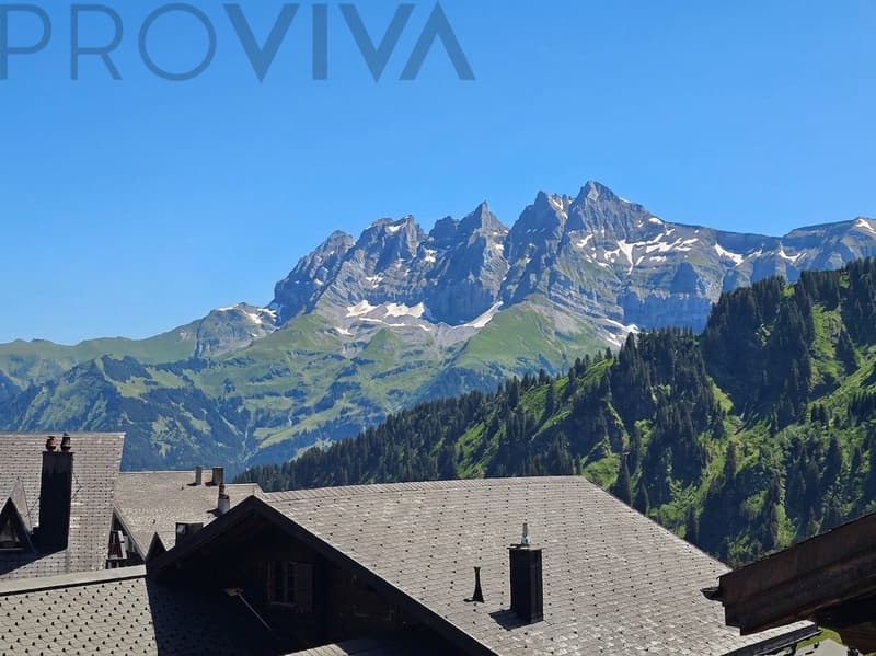 Ski-in/Ski-out-Chalet mit atemberaubendem Blick auf die Dents du Midi (1)