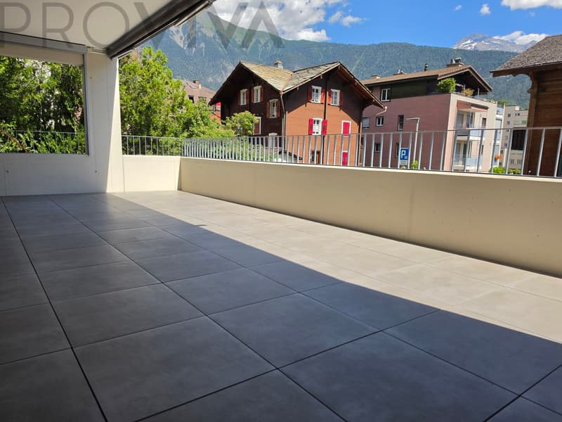 Hell und viel Wohnraum - Im Zentrum mit grosser Terrasse! (2)