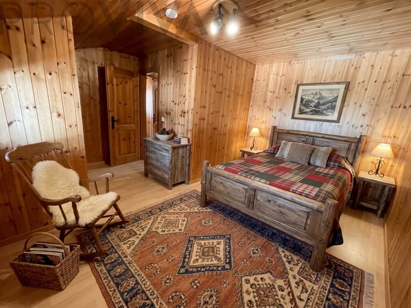 Schlafzimmer - virtuell möbliert