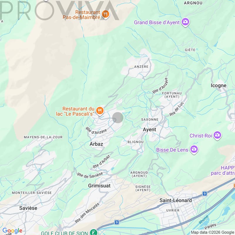 Bauland von 3'279 m² in Arbaz - ruhig, Aussicht, Südausrichtung (6)
