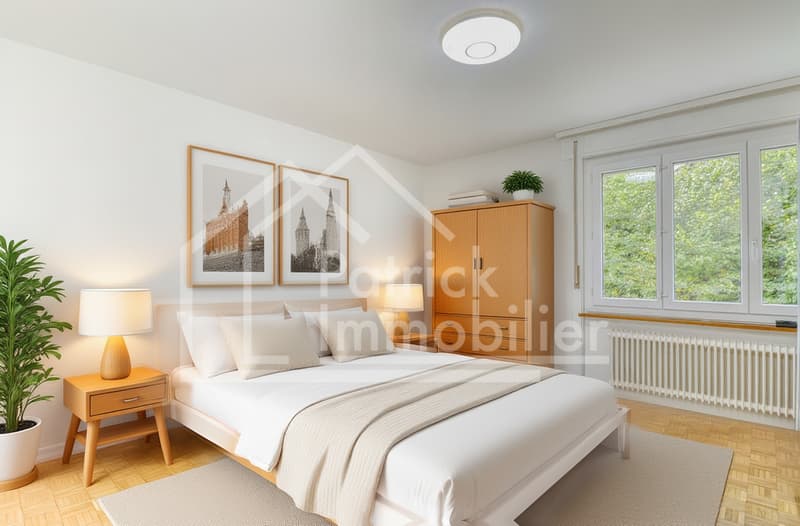 Appartement 3.5 pcs rénové à poximité de la piscine et du centre-ville (8)