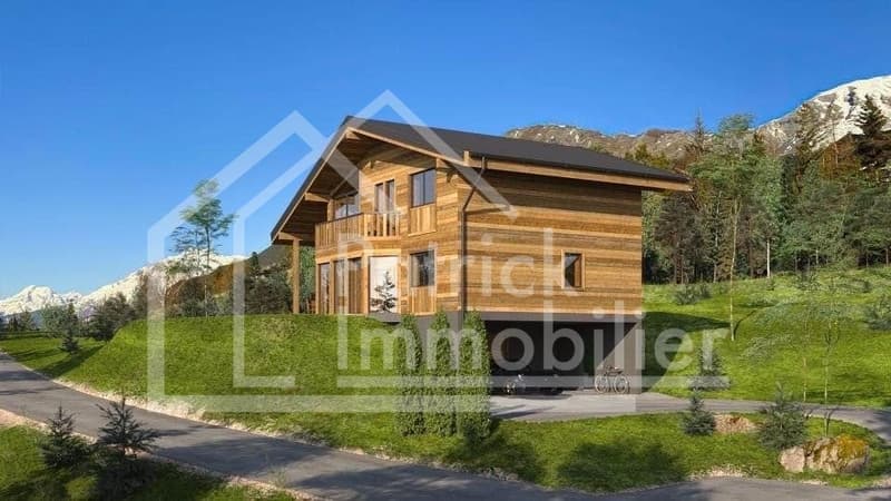Chalet individuel avec vue panoramique - Mayens d'Arbaz (2)