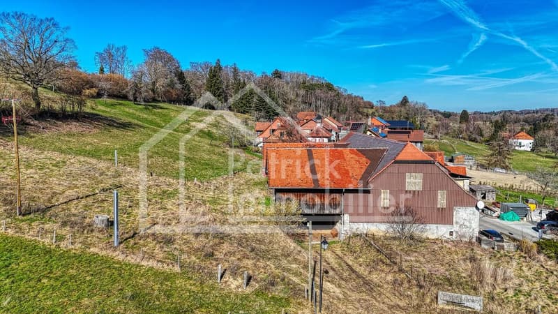 Ferme en zone village avec appartement rénové et potentiel (2)
