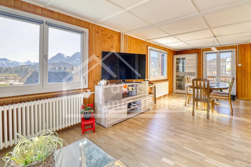 Chalet individuel 4.5 pièces avec vue panoramique sur les Préalpes (4)