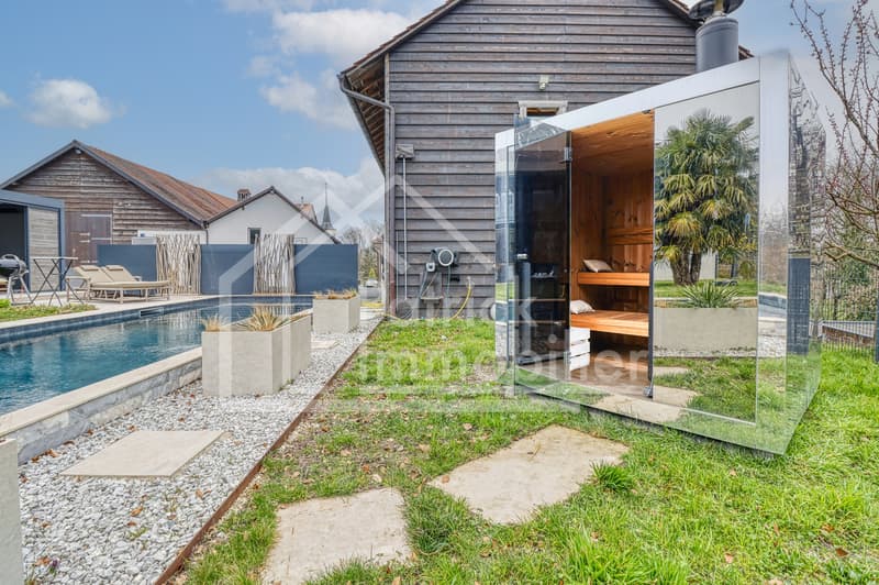 Villa contemporaine d'exception avec piscine et spa à deux pas du lac (3)
