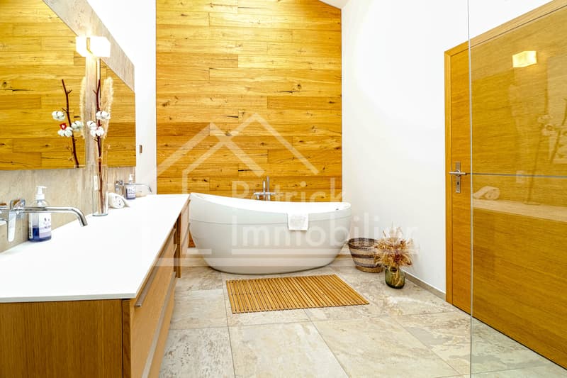 Villa contemporaine d'exception avec piscine et spa à deux pas du lac (12)