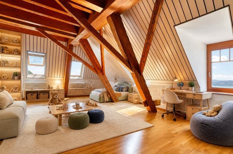 Résidence d'exception en triplex avec vue panoramique sur le lac (10)